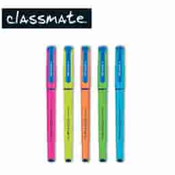 Classmate Octane Gel Neon Blue(Pack Of 5)