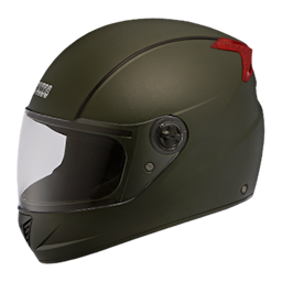 Studds Professional Military Green With Black Strip L Helmet