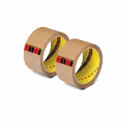 3M Bopp Packaging Tape Brown 48mmX50m Pack of 6