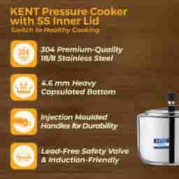 KENT 18014 SS Pressure Cooker Inner Lid 2 Ltr