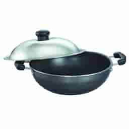 Prestige 30719 Round Base Kadai 200 mm With Ss Lid