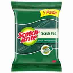 Scotch Brite Scrub Pad Stainless Cutters 5 Pads