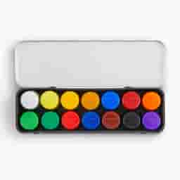 Camlin Student Poster Colour 14 Shades in 10ml