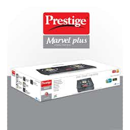 Prestige GTM Gas Stove 1 Burner Glass Top Marvel (Black)