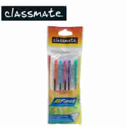 Classmate B Fast Ball Pen Blue(Pack Of 5)