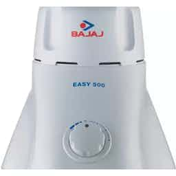 Bajaj 500 W Mixer Grinder(White, Black, 3 Jars)