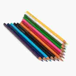 Camlin Colour Pencils 12 Shades with Sharpener Full Size