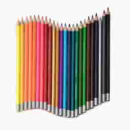 Camlin Premium Triangular Colour Pencils 24 Shades