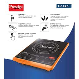 Prestige 41960 Pic 29.0 Induction - Orange