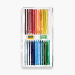 Camel Plastic Crayons 24 Shades