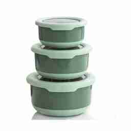 Kairos Space Saver Container Set Of 3 (1200 Ml +730 Ml +420 Ml)