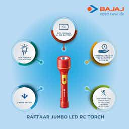 Bajaj Raftaar Jumbo Led Rc Torch