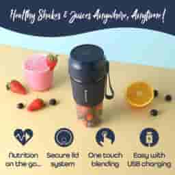 Wonderchef Nutri-Cup Portable Blender With USB Charging