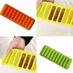 Kairos Silicone Ice Cube Stick Tray Set Of 4