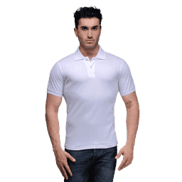 Six Degree Men Polo White T-Shirt