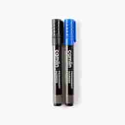 Camlin Permanent Markers Assorted Pack Of 2 Shades