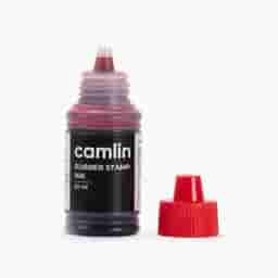 Camlin Rubber Stamp Ink Red 25ml