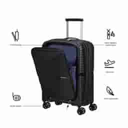 American Tourister Airconic Sp55 Ftl15.6 O.Black