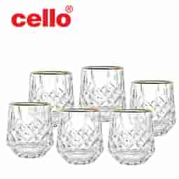 Casablanca Goldline Tumbler 6Pcs Set