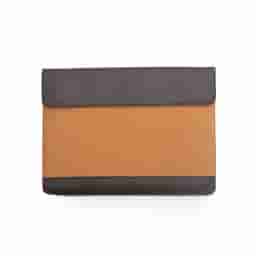 Oblique Lapido Laptop Sleeve Khakhi&Brown