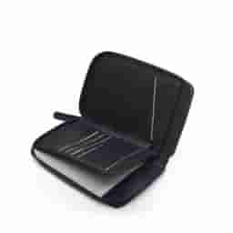 Oblique Trotter Passport Pouch Black