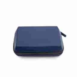 Oblique Ally PU Tech Pouch Navy