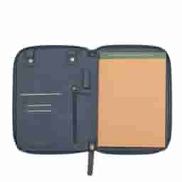 Oblique Slikk Tech Folio Suede Navy