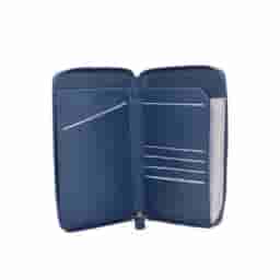 Oblique Trotter Passport Pouch Navy