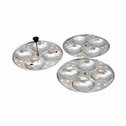 Prestige SS Idly Stand 4 X 3 Plates 5 Ltr Dlx (Set Of 2)