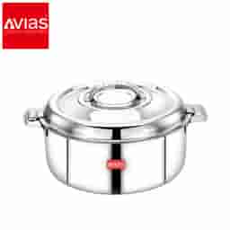 Avias Avistar Casserole 1200Ml � Stainless Steel, Insulated