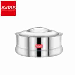 Avias Ruby Press Lid Casserole 700Ml � Stainless Steel