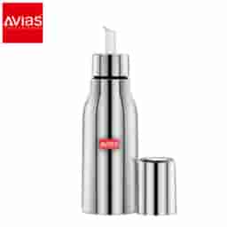 Avias Ezee Oil Pot 1000Ml � Stainless Steel, Drip-Free