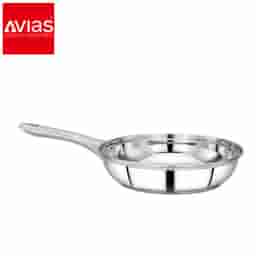 Avias Inox Fry Pan 22Cm � Stainless Steel, Sturdy