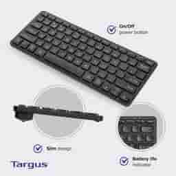 Targus KB862 Compact Multi-device Bluetooth Keyboard English