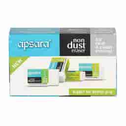 Apsara Non-Dust Eraser Regular 20 Pc Pack