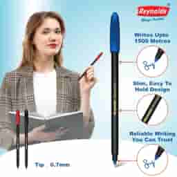 Reynolds Aeroslim Ball Pen Black Pack Of 5