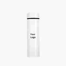 Crisp White Thermo Bottle