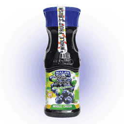 Mala'S Blueberry Whole Crush 250Ml Pet Bottle