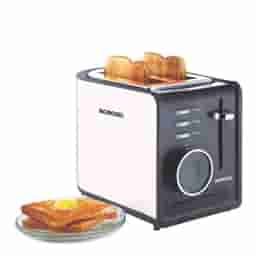 Borosil 850W Krispy Pop-Up Toaster Black