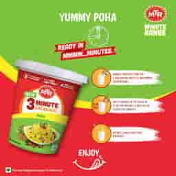 MTR Instant Regular Poha Cup 80g 3 Min