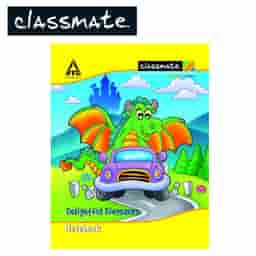 Classmate Hard Bounded Double Line Note Book 76Pg (190X155mm)