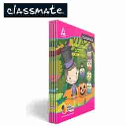 Classmate Hard Bounded Single Line Note Book 76Pg (190X155mm)