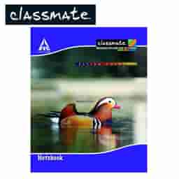 Classmate Hard Bounded Unruled Note Book 76Pg (190X155mm)