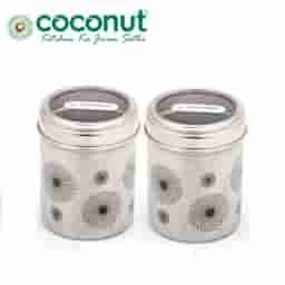 Coconut Freedom Twin Containers Set of 2 Pcs|Chic Storage Solutions