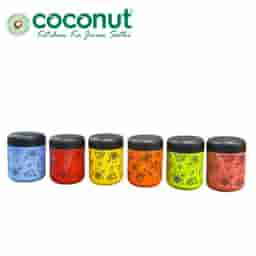 Coconut Super Joy Containers - Set of 6 Pcs|Organize Your Kitchen