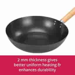 Alda Carbon Steel Wok 30Cm