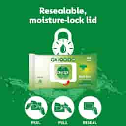 Dettol Disinfectant Skin & Surface Wipes Original 40S