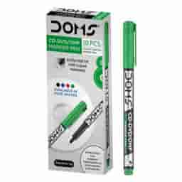 DOMS CD Marker Pen Green Pack Of 10