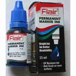 Flair Permanent Marker Ink 15Ml Blue