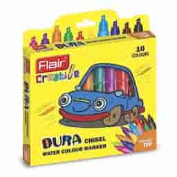 Flair Dura Chisel Water Colour Pen Pack Of 10